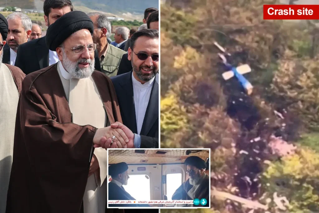 Iran president helicopter crashed