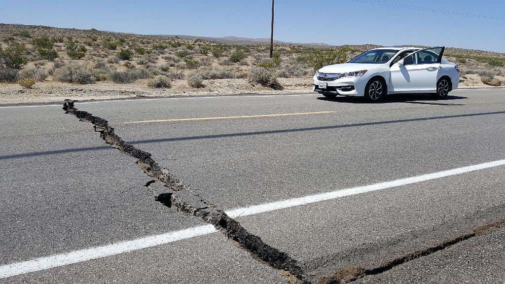 earthquake in california