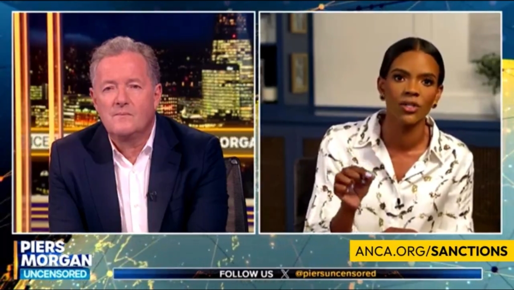 Candace Owens Criticizes Israel’s Support 