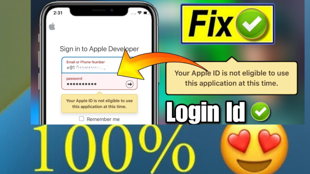 How to Fix Your Apple ID Not Eligible to Use This Application